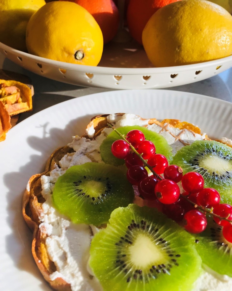 Low FODMAP Pumpkin Waffles (Gluten & Lactose-Free)