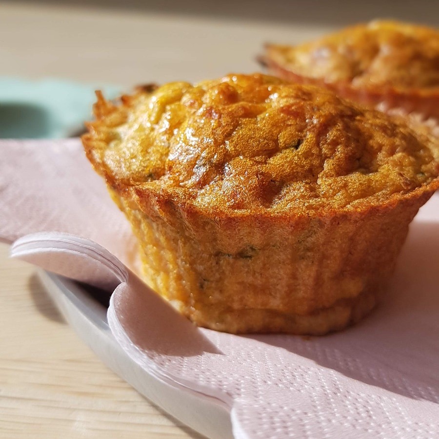 Low FODMAP Zucchini muffins (gluten-free)