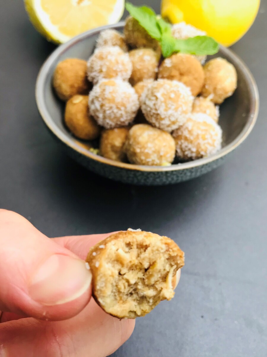 Lemon & Licorice Balls (Gluten-Free & Low FODMAP)