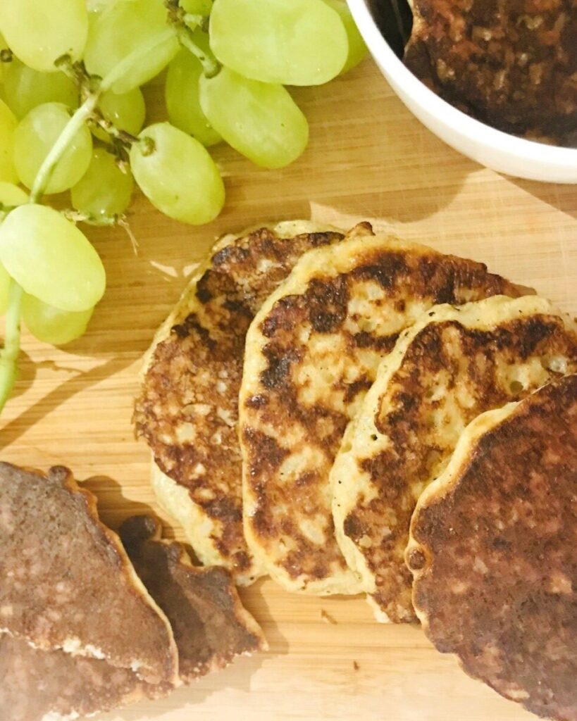 Low FODMAP Rice Pudding Pancakes