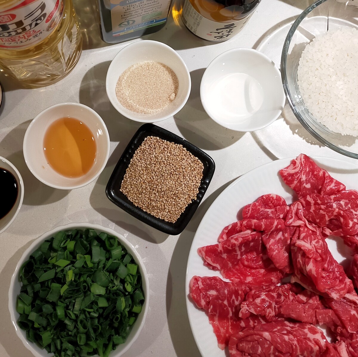 Ingredients Beef bowl