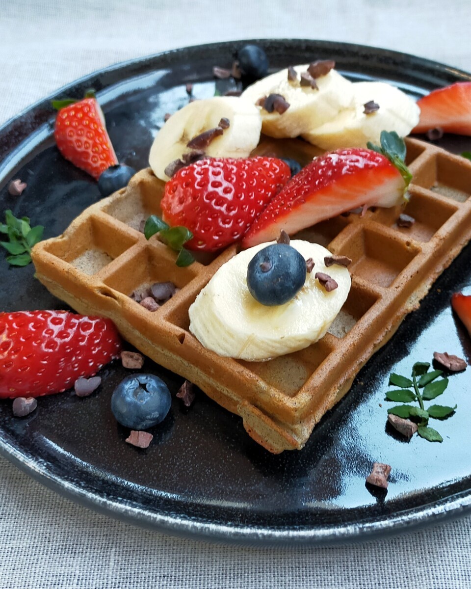 Belgian Waffles With Buckwheat (Gluten-Free & Low FODMAP)