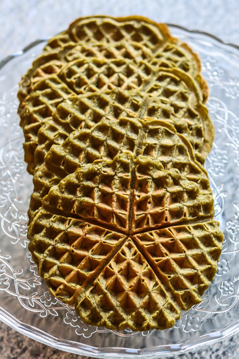 Kahlua Machta Waffles