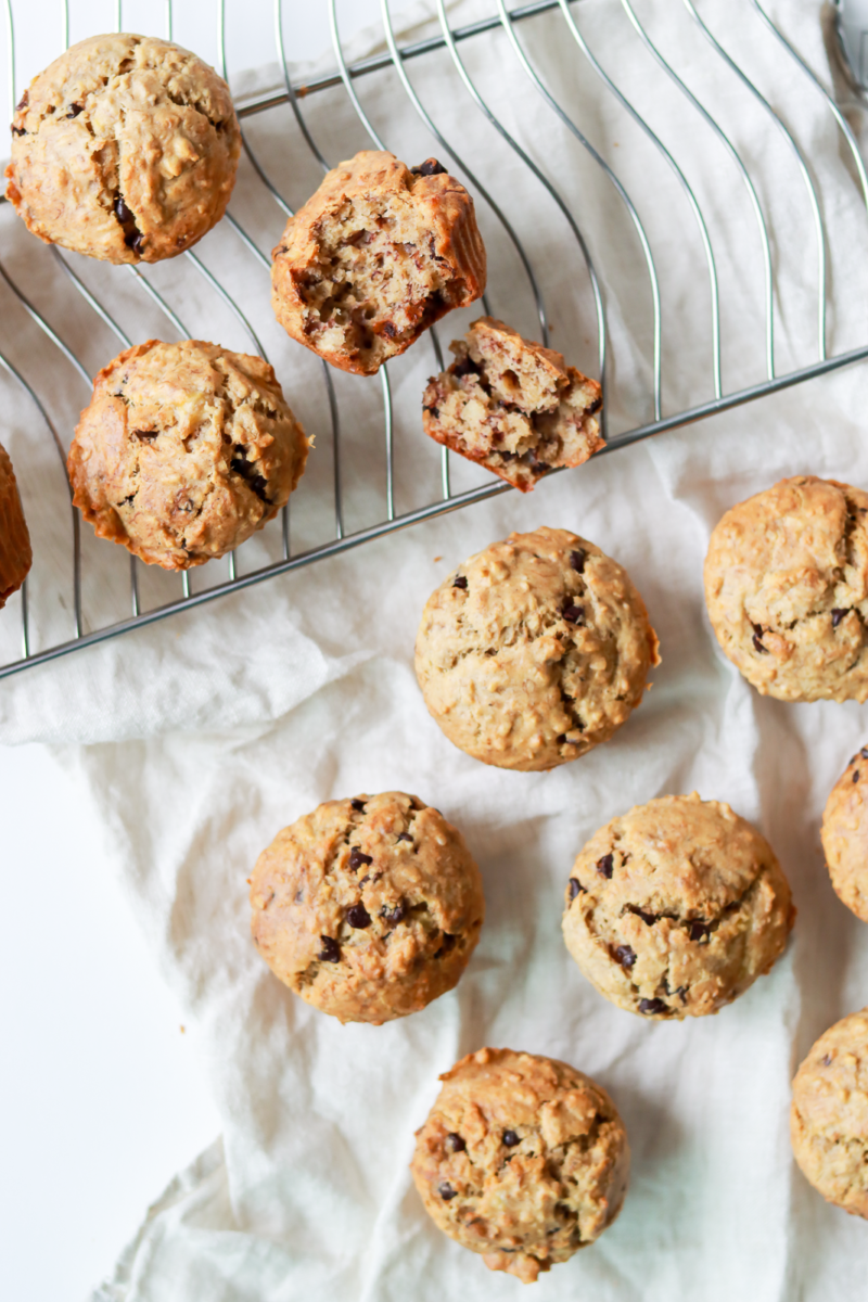 Healthy Banana Muffins (Gluten-Free & Low FODMAP)