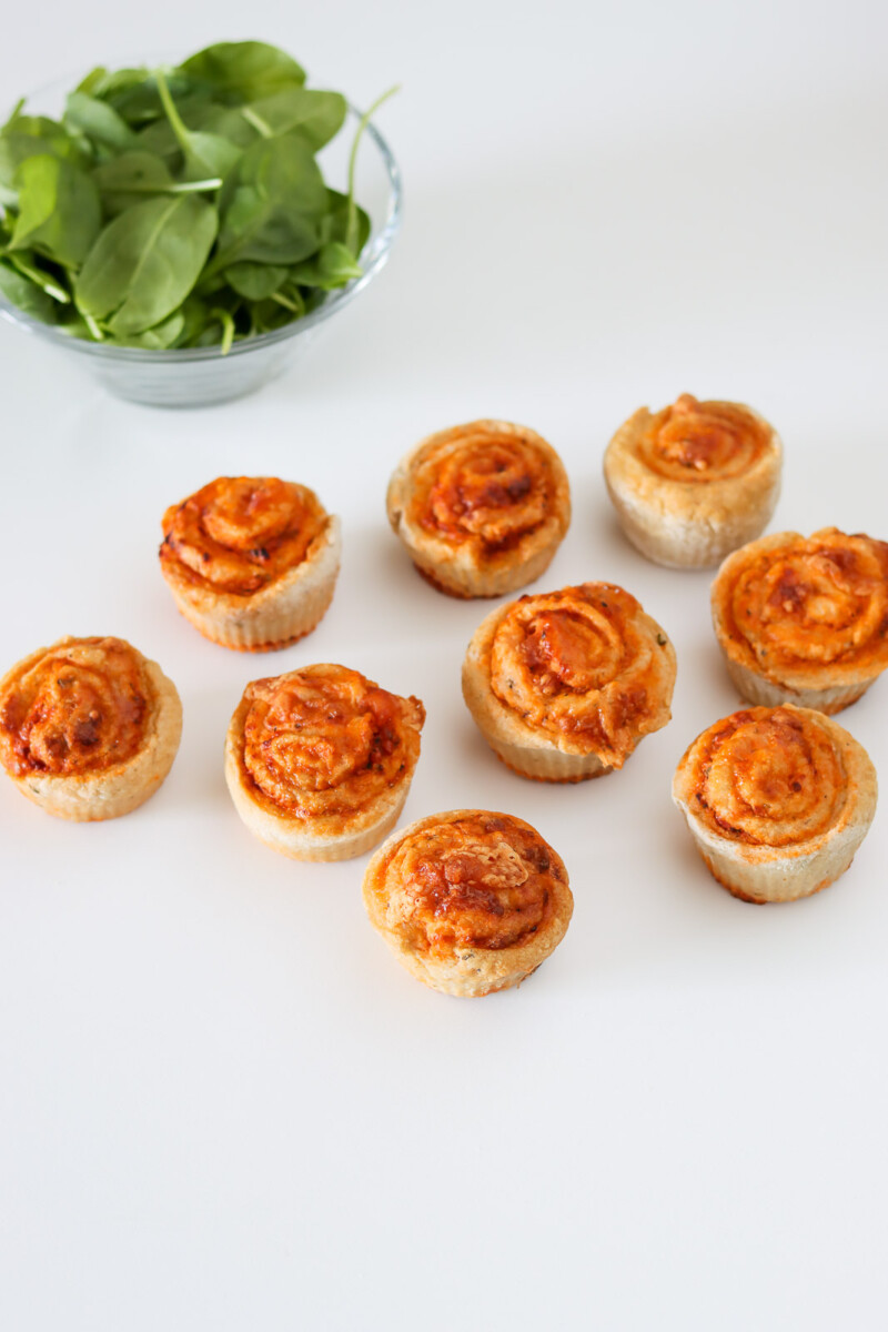 Pizza Wheels (Gluten-Free & Low FODMAP)