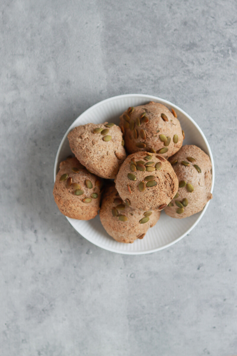 Gluten-Free Buckwheat Bread Rolls