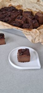Glutenfri brownie med sød kartoffel og mørk chokolade